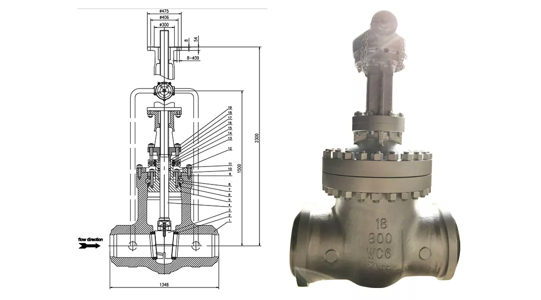 Welded End Gate Valves