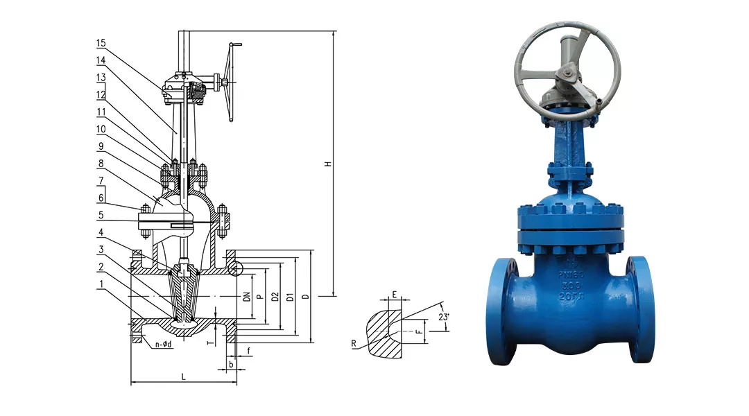 Cast Steel Gate Valves