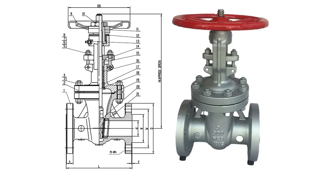 Flexible Wedge Gate Valves