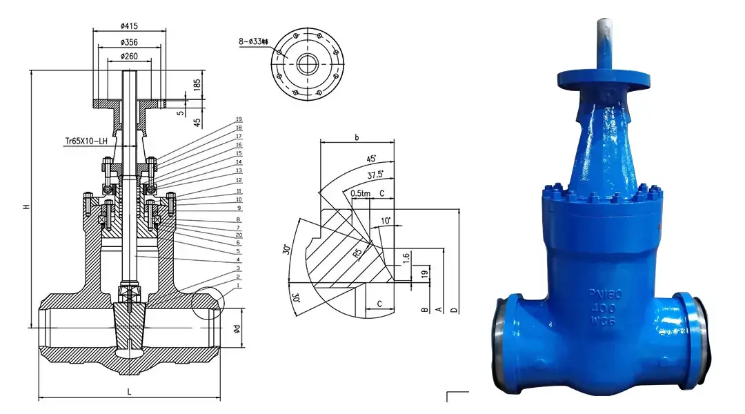 High Temperature Gate Valves