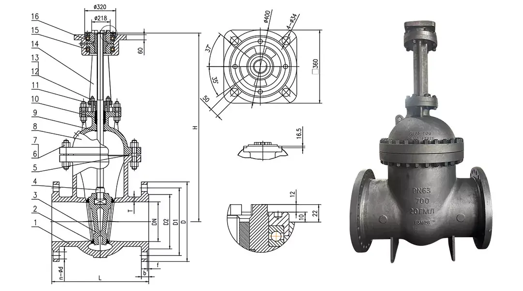 Low Temperature Gate Valves