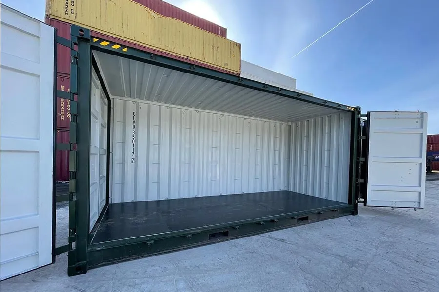 20Ft High Cube Open Side Container