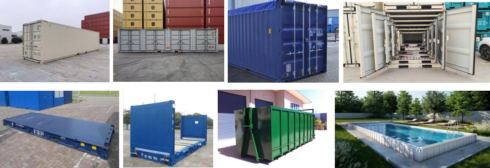 Standard shipping containers