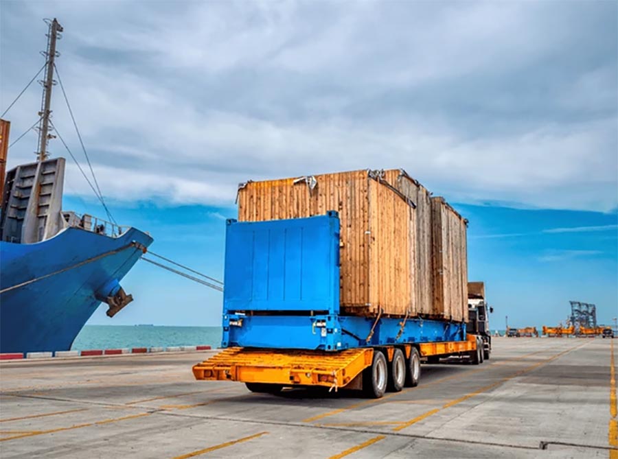 20Ft Flat Rack Container