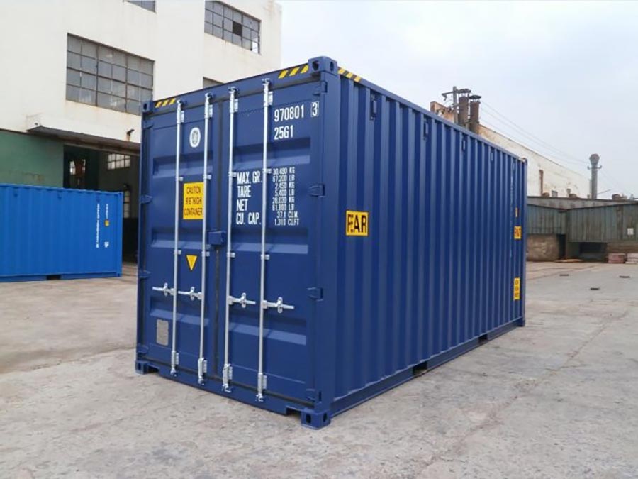 20HC Double Door Shipping Container