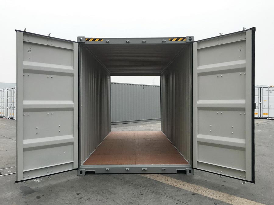 20HC Double Door Shipping Container