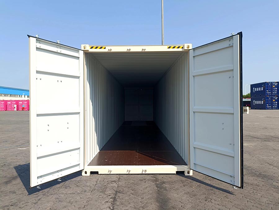 40HC Double Door Shipping Container