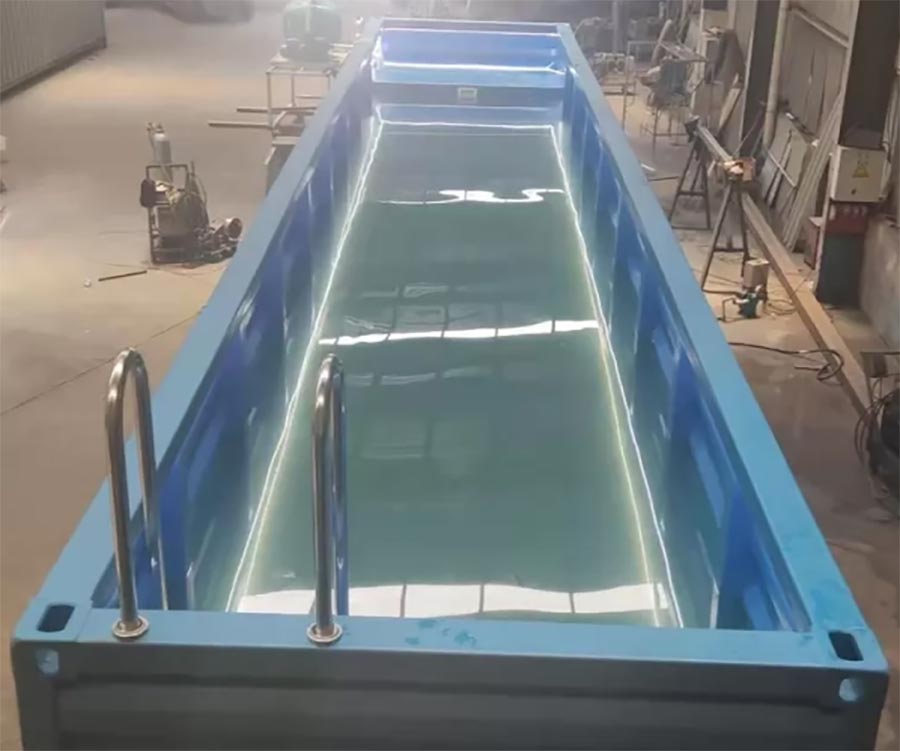 Swimming Pool Container