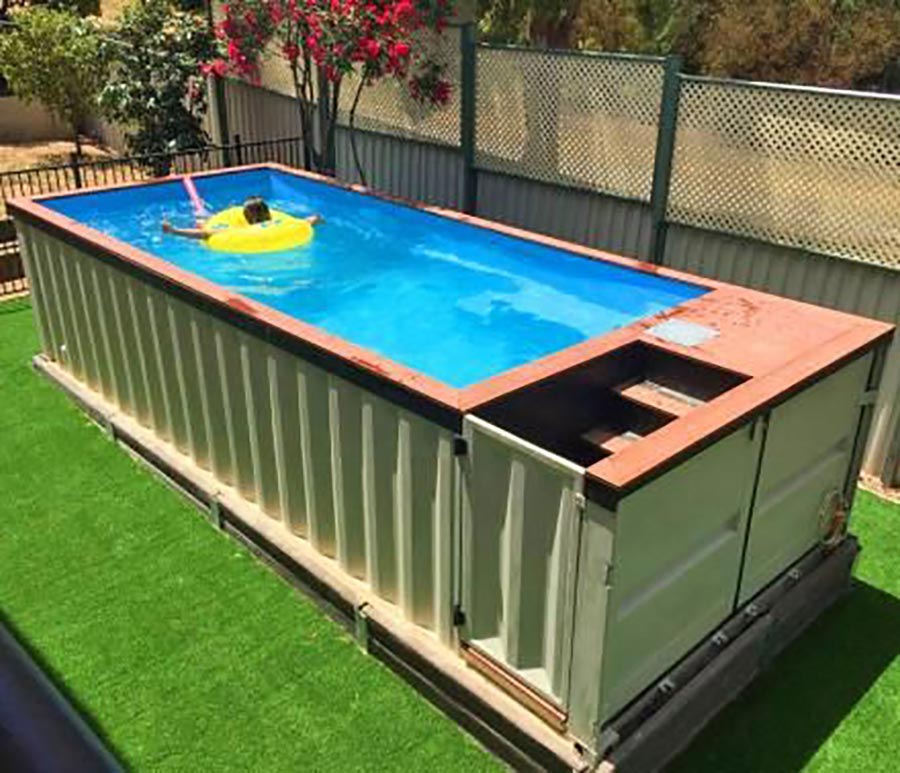 Swimming Pool Container