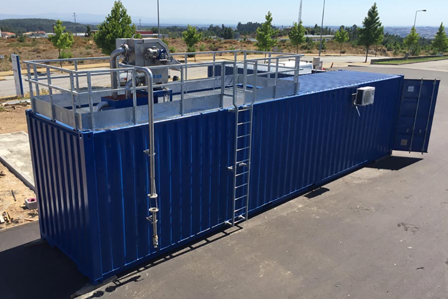 Wastewater Treatment Container