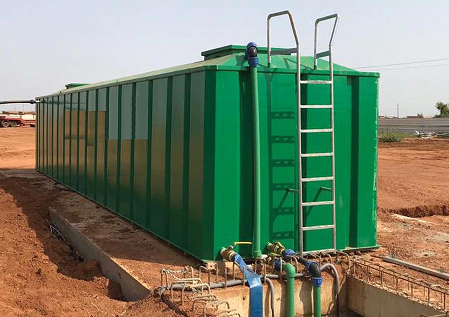 Wastewater Treatment Container