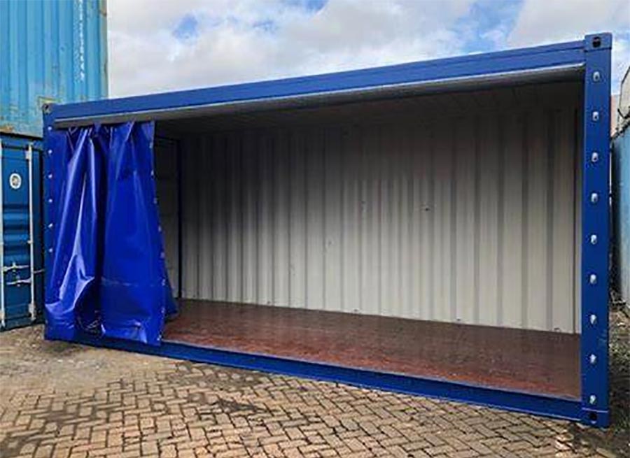 Curtain Side Container