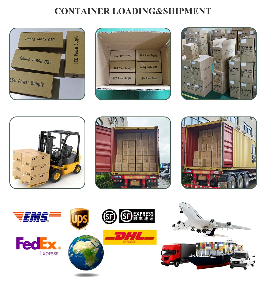 Container Loading&Shipment