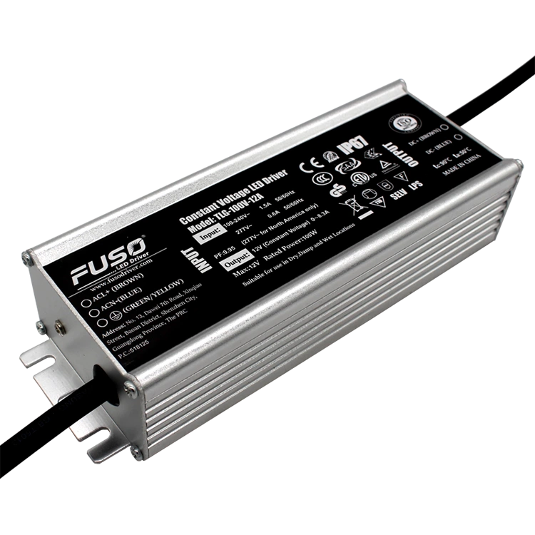 High PF 12v 100w Constant Voltage Led Driver