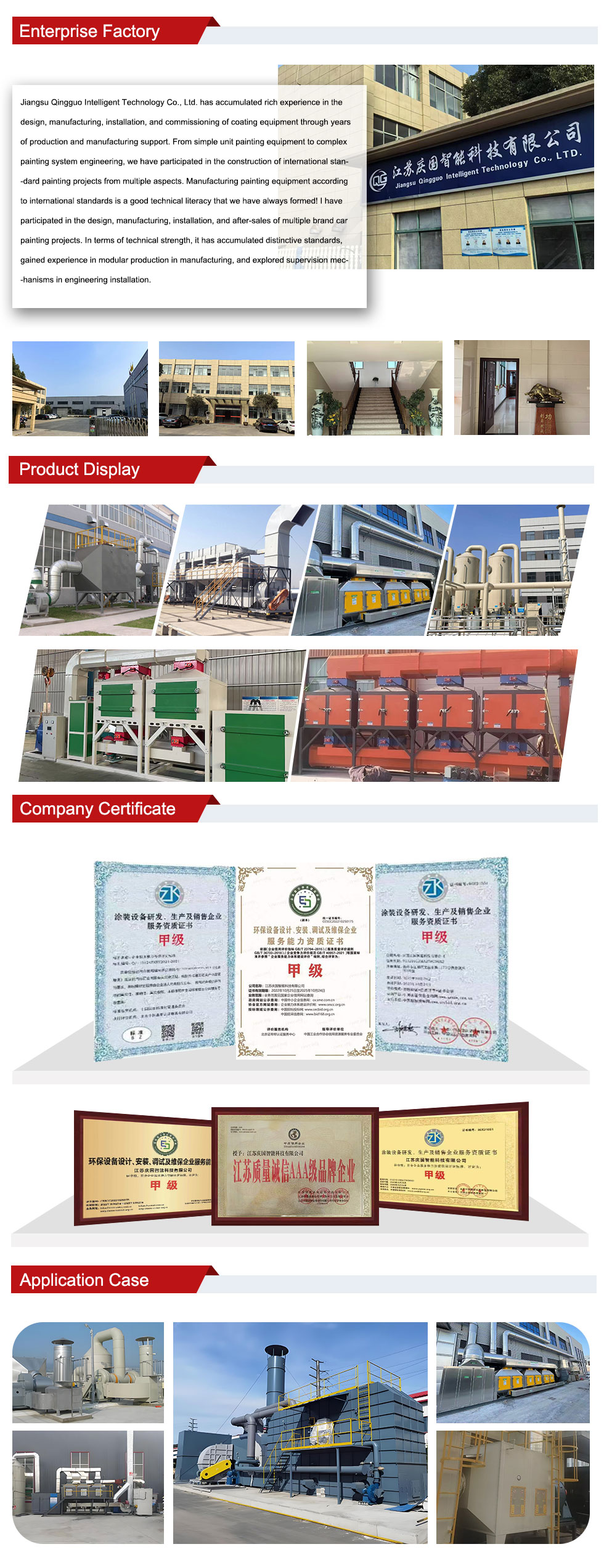 Waste Gas Treatment Equipment