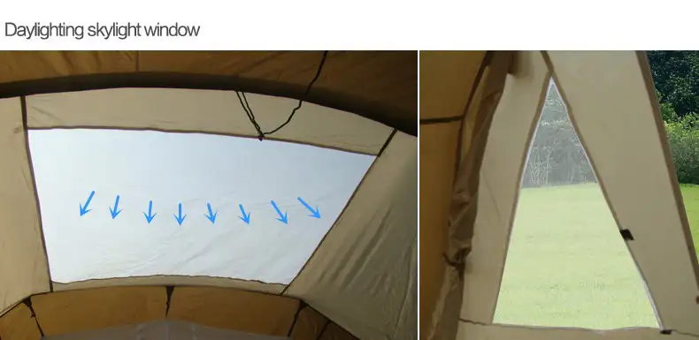 2018 New Product Two Rooms Hiking Tent