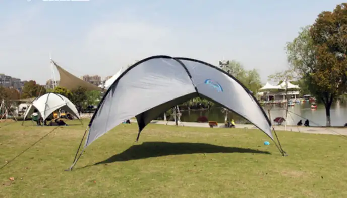 Easy Stand Up Camping Gazebo Tent Large Shelter